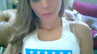 le_lea ManyVids attractive chick diligently licks dildo