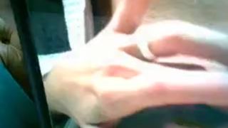 le_lea ManyVids big boobed chick jerking off her cunt