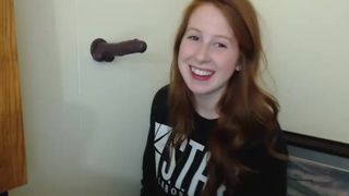 gingerlovex ManyVids masturbating with a tampon in pussy