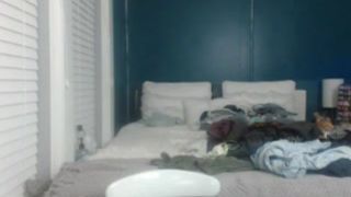 auroraxoxo ManyVids the charming female masturbates both holes