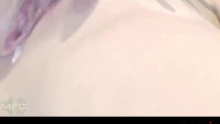 Petitemarie ManyVids lustful babe caresses shaved pussy