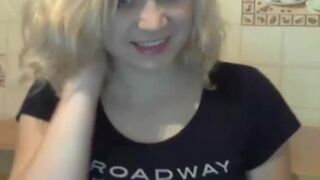 carmen_von_deutschland chaturbate hot lady squeezes tits in the kitchen