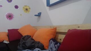 keila_sara chaturbate charming bitch jerks pussy and cums