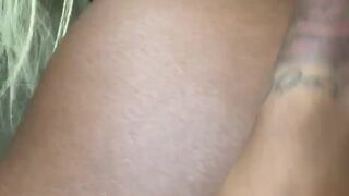 barbeebandz onlyfans red-haired bitch excites beautiful legs