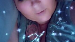 bustykrisann onlyfans caresses gorgeous boobs