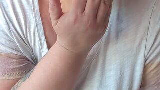 bustykrisann onlyfans fat woman punishes clit