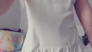 cutevannia mature bitch fucks both slots hard