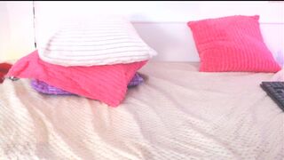 smilife1 busty slut caresses shaved pussy