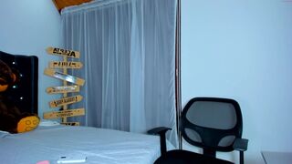 kendal_blue12 attractive cockroach shows tanned body