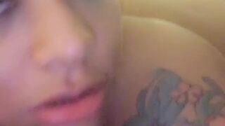 mia_milan onlyfans bitch drummed with glass dick