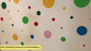 iluvchanell_ onlyfans pretty woman with perfect figure shows her skills on a pole