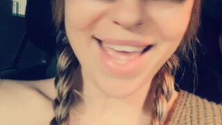 milfymacgyver onlyfans fluffy bitch with glasses masturbates pussy