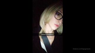 Ginger onlyfans hot babe fucks shaved holes