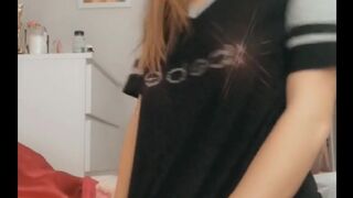 Jill onlyfans gripping nipple masturbates wet wrap