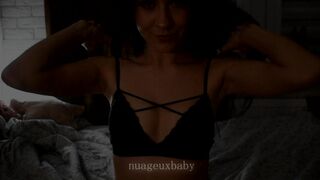nuageuxbaby onlyfans skinny beauty jerks off in her shower