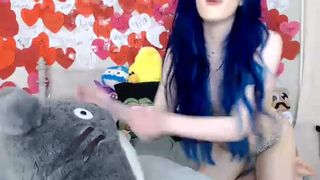 kati3kat ManyVids cute chick gently pulls pussy