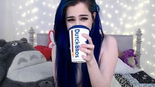 kati3kat ManyVids cute slut caresses intimate places