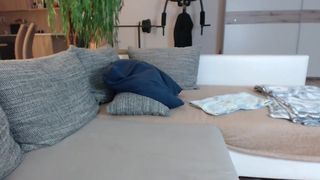 superstarxx ManyVids gorgeous model strips and pulls pussy