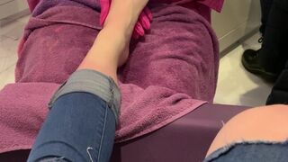 ncaslida onlyfans charming babe masturbates shaved vagina