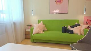 kudetty sweet and attractive babe masturbates