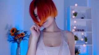 _little__kittyy busty slut jerks off and cums