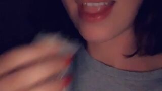 leahwintersxoxo onlyfans charming babe masturbates with sex toy