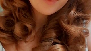 hornysisters onlyfans tiny in a mask caresses the vagina