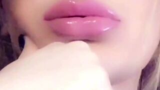 crystalspears onlyfans cute bitch gently fingering pussy