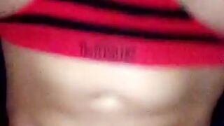 threecollegegirls onlyfans busty brunette sucks dildo