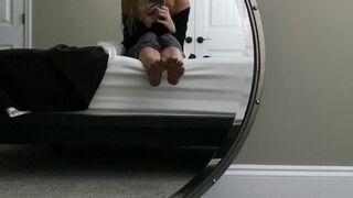 theperfectmistress onlyfans blonde slut caresses sex lips