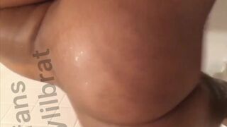 spicylilbrat onlyfans busty bitch jumps on phallus
