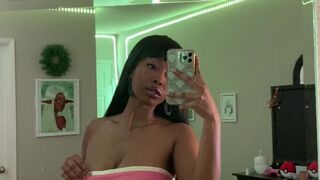 spicylilbrat onlyfans busty slut gets fucked while standing with cancer