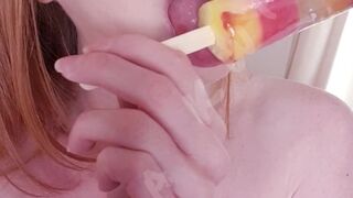 keevakwinn onlyfans graceful female admires beautiful tits