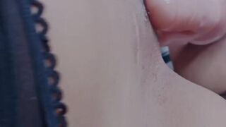 jailhailet06 onlyfans graceful babe gently masturbates pussy