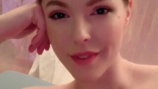 ellanovaxxx onlyfans dude licks shaved cunt girlfriend