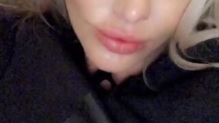 danniiharwood onlyfans skinny nipple pulls pussy with fingers