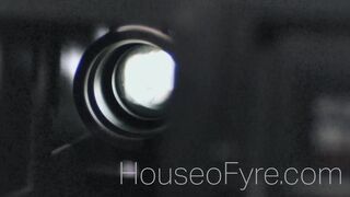 Laz Fyre onlyfans big ass blonde in stockings twisting her ass