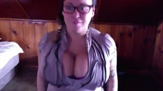 therealbrandy onlyfans delightful girl caresses big boobs