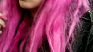 spookisideshow onlyfans young mischievous woman shows her boobs