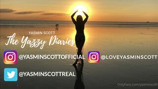 yasminscott onlyfans blonde chick relish fucks the cap