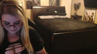 team_dixon busty babe gently caresses her pussy