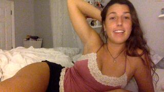 mmagdalene69 bitch with big tits rides vagina toy