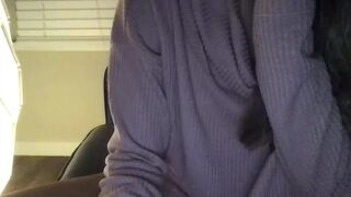 hazelbby98 handjob with  dildo