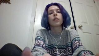 calliopekitty naughty woman sucks cock