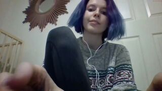 calliopekitty delightful student takes off her clothes after class