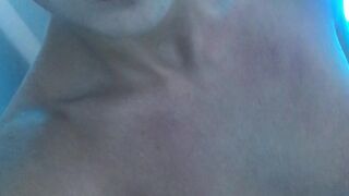 minniegirl cute lady gently massages pussy