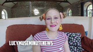 lucymuse fucks herself with different sized dicks