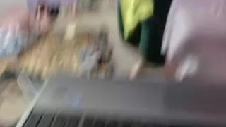 Ashe Maree jerking in the car