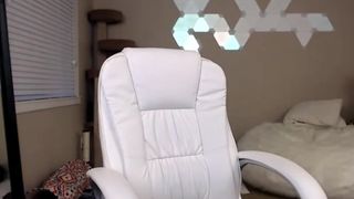 fiery_redhead Busty female fucks point with a strap-on