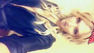 kayleighcoxx84 cums from masturbation in front of the camera